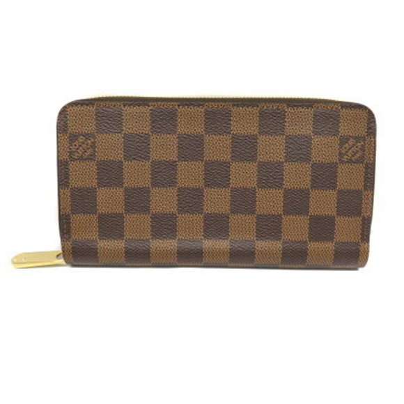 Louis Vuitton Zippy Wallet Ebene Brown Rose Pink Ballerine Brown Pink - Picture 1 of 6